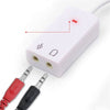 Usb 2.0 External 3.5mm Sound Card Adapter