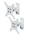 LCD TV Speaker Monitor Pivot Tilt Wall Mount Bracket 13"-27" LCD Panel 25kg