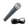 Stage Microphone Professional Vocal Karaoke  w/ Switch & Mic Cable Rugged Metal