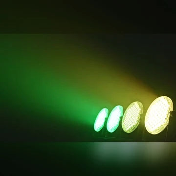 Ziro Par Q60 120W LED Par Can 60x RGBW 4-in-1 DMX512 Stage Wash Light Strobe Sound