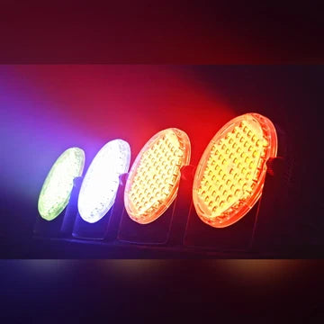 Ziro Par Q60 120W LED Par Can 60x RGBW 4-in-1 DMX512 Stage Wash Light Strobe Sound