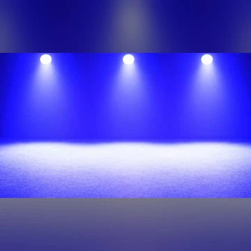 Ziro Par Q60 120W LED Par Can 60x RGBW 4-in-1 DMX512 Stage Wash Light Strobe Sound