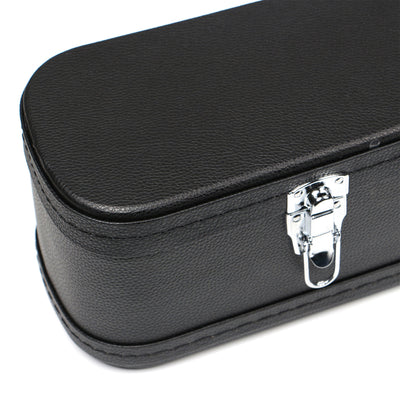 41" Acoustic Guitar Hard Case Black Dreadnought Shape Lockable with Key