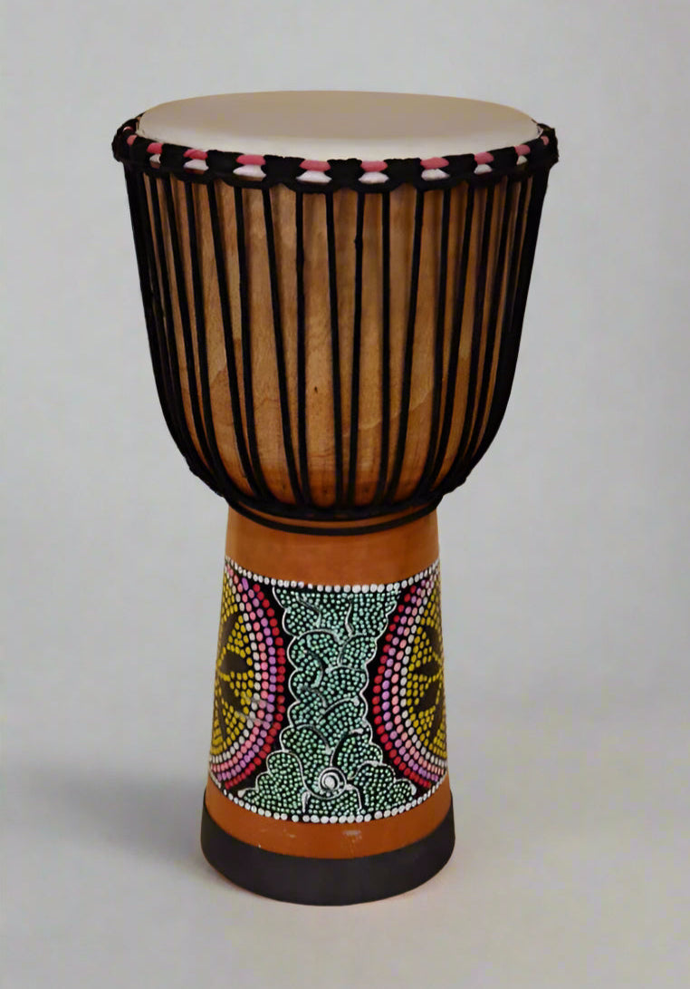 Wooden Drum Djembe Bongo Hand Drum Percussion 8" 10" 12" inch