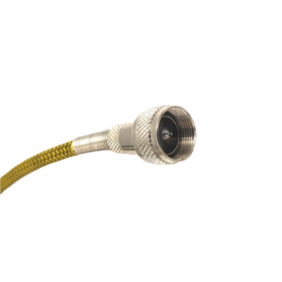 Vintage Microphone Cable Mic Cord Screw-On Connector to 1/4 jack