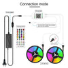 Bluetooth 10m 5050 RGB Chip 300 LEDs Music Strip Decoration Waterproof Lights 40 Key IR Controller With Power Supply