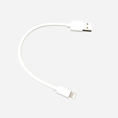 2x Short USB Cables Fast Charging 20cm Cord Compatible with iPad iPhone