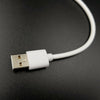 3x Short USB Cables Fast Charging and data 20cm Cord Compatible with iPad iPhone