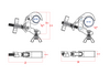 Event Lighting CLAMPT50S - Aluminium Trigger Clamp (Silver)