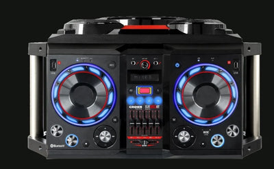 Monster Size Smart Bluetooth Speaker with DJ Mixer & Microphone