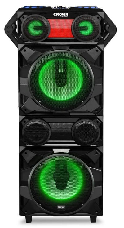 Monster Size Smart Bluetooth Speaker with DJ Mixer & Microphone