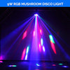 CR-Lite 9W LED Mushroom Flower Effect DJ Party Disco Light Stage Lighting USB C Port IR Remote Control