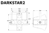 Event Lighting DARKSTAR2 - 3-in-1 LED Effect Light with Beam, Strobe and Laser