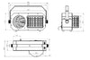 Event Lighting DERBY3 - 3-in-1 Lighting Effect: Derby, LED Strobe and flood light and RGB Laser