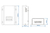 Event Lighting Driver4 - 4 Output UV LED Controller with DMX