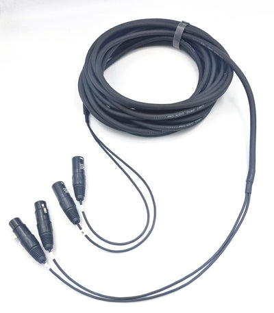 Multicore Snake Cable 2 4 6 8 12 16 24 32 Channels with various Jack combinations Male Female XLR 1/4" Mono Stereo