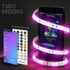 Bluetooth 10m 5050 RGB Chip 300 LEDs Music Strip Decoration Waterproof Lights 40 Key IR Controller With Power Supply