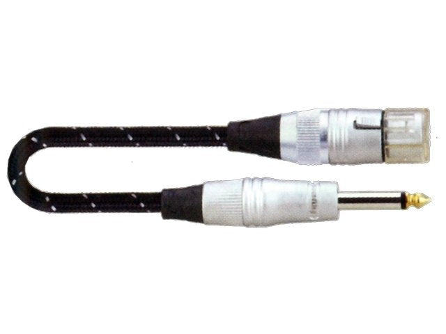 FCMJML10 - XLR 3-F to TS-M 6.5mm Jack Signal Lead (10m) Microphone lead