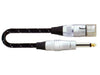 Event Lighting FCMJML3 - 3 metre female canon to male jack signal lead