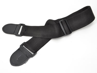 Black Replacement Adjustable Nylon Guitar Strap Belt for Acoustic or Electric Guitars