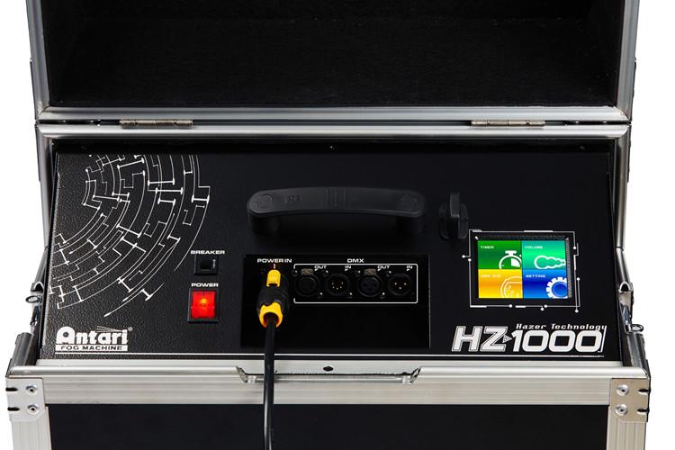 Event Lighting HZ1000 - Silent Haze Machine on Flight Case with DMX