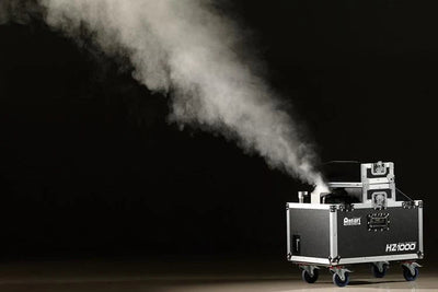 Event Lighting HZ1000 - Silent Haze Machine on Flight Case with DMX