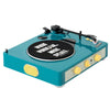 Gadhouse Brad MKII Record Player - Green + Bundled Majority D40X Bluetooth Speakers