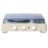 Gadhouse Brad MKII Record Player - Ivory + Bundled Majority D40X Bluetooth Speakers