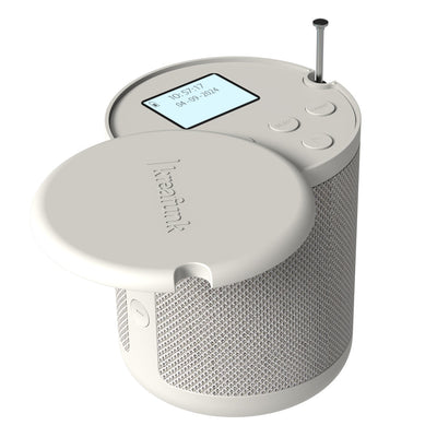 Kreafunk Dabbie Dab+/Fm Radio W/ Bluetooth - Soft White