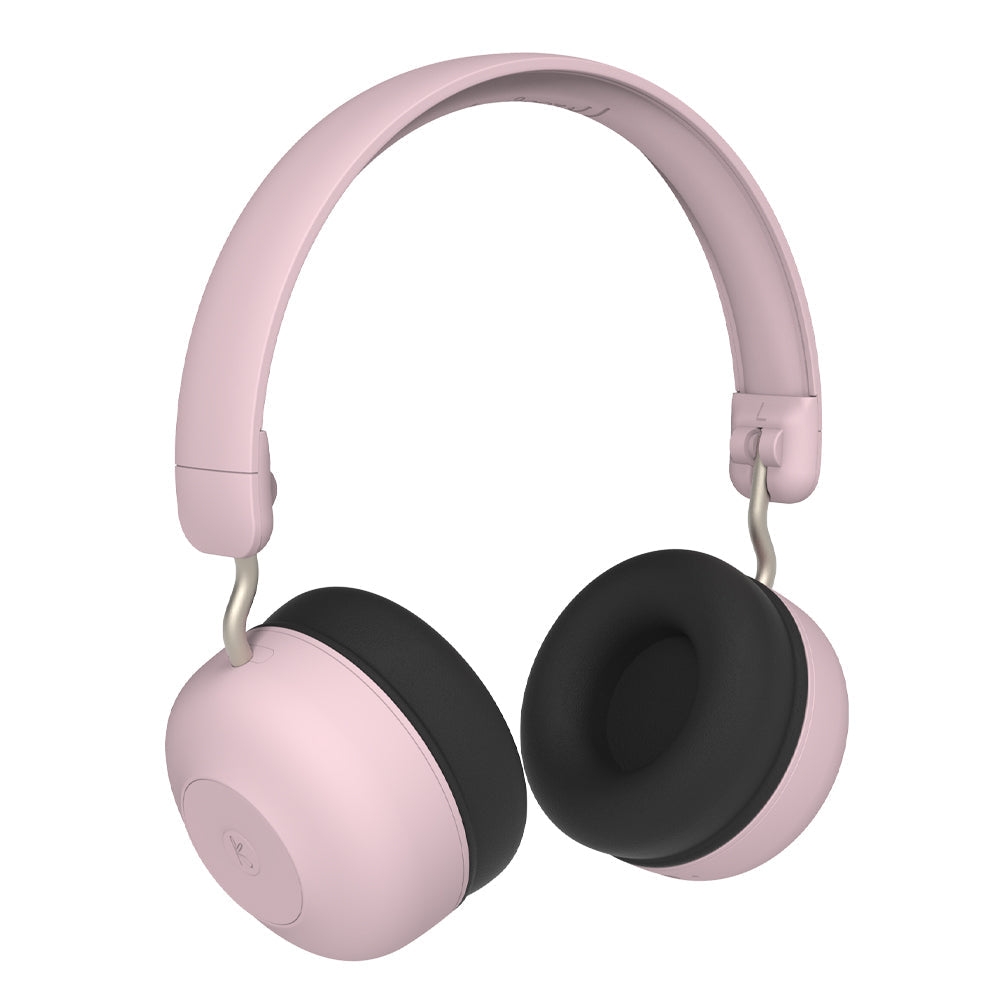 Kreafunk Kids Buzz Bluetooth Headphones W/ Anc - Dusty Rose
