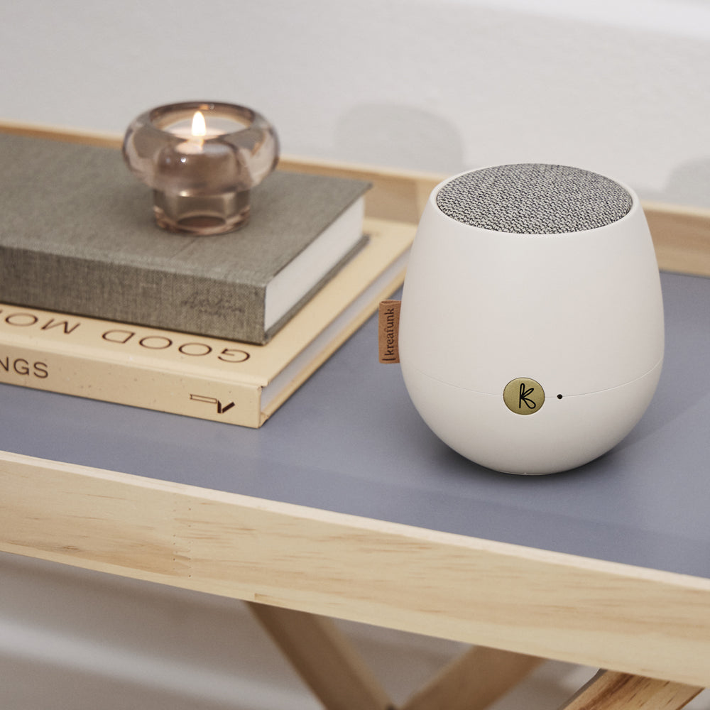 Kreafunk Ajazz 2 Bluetooth Speaker - White