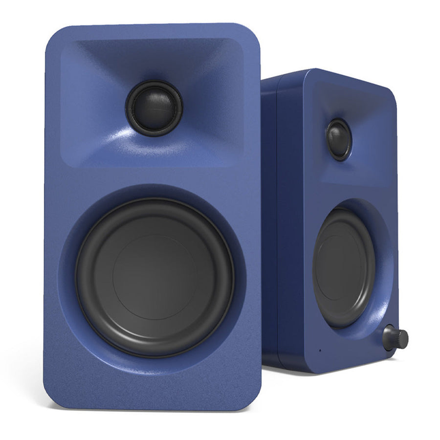 Limited Edition - Kanto ORA 100W Powered Reference Desktop Computer Speakers with Bluetooth 5.0 Indigo