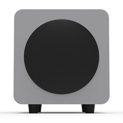 Limited Edition - Kanto SUB6 200W 6" Sealed Powered Subwoofer, Matte Grey