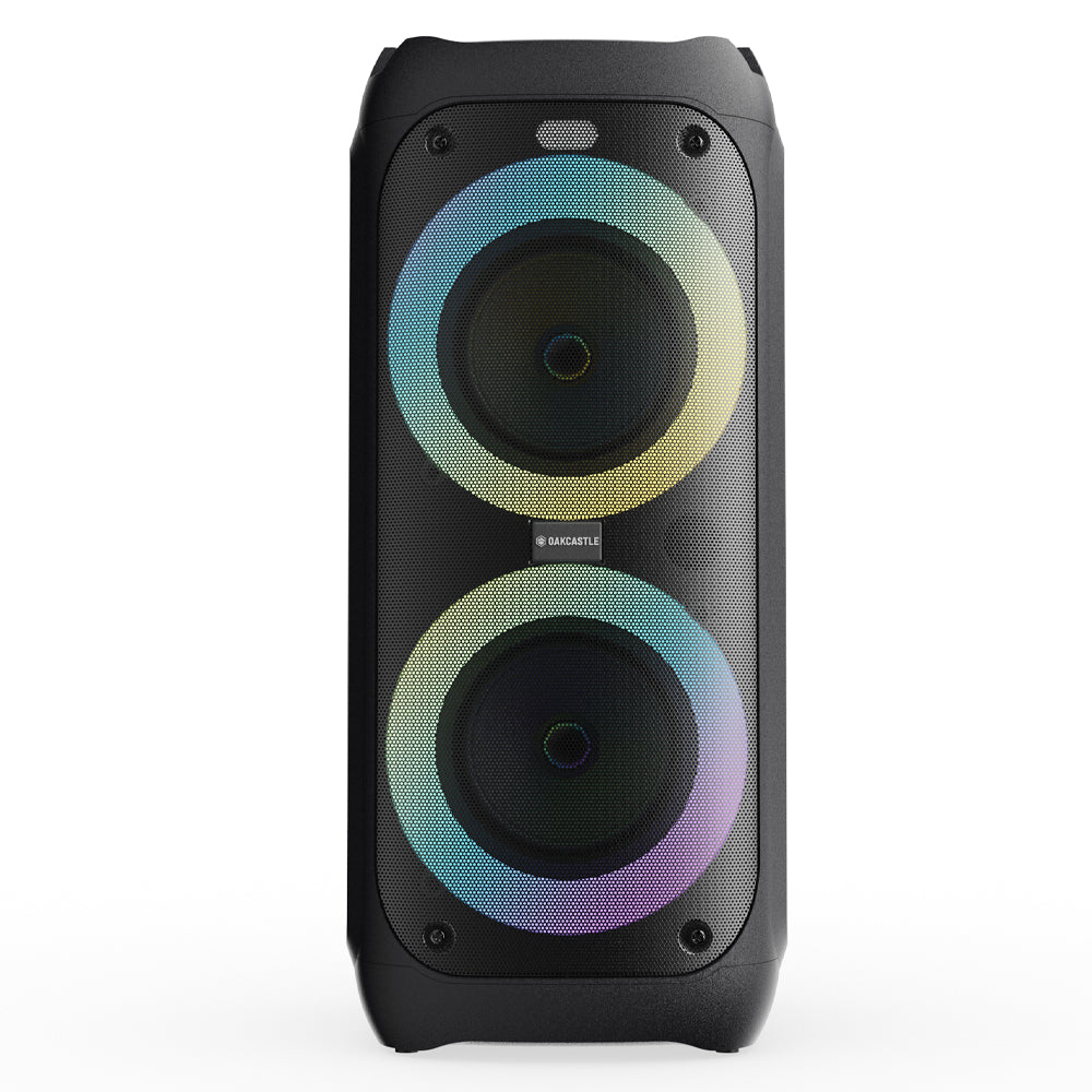 Majority PS200 - Party Speaker 80w Bluetooth Karaoke-DJ-Party-PA System - Black