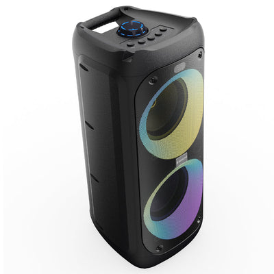 Majority PS200 - Party Speaker 80w Bluetooth Karaoke-DJ-Party-PA System - Black