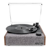 Victrola Eastwood II Turntable - Walnut + Bundled Crosley Record Storage Display Stand
