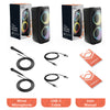 Majority PS200 -Bundled Party Speaker 80w Bluetooth Karaoke-DJ-Party-PA System - Black