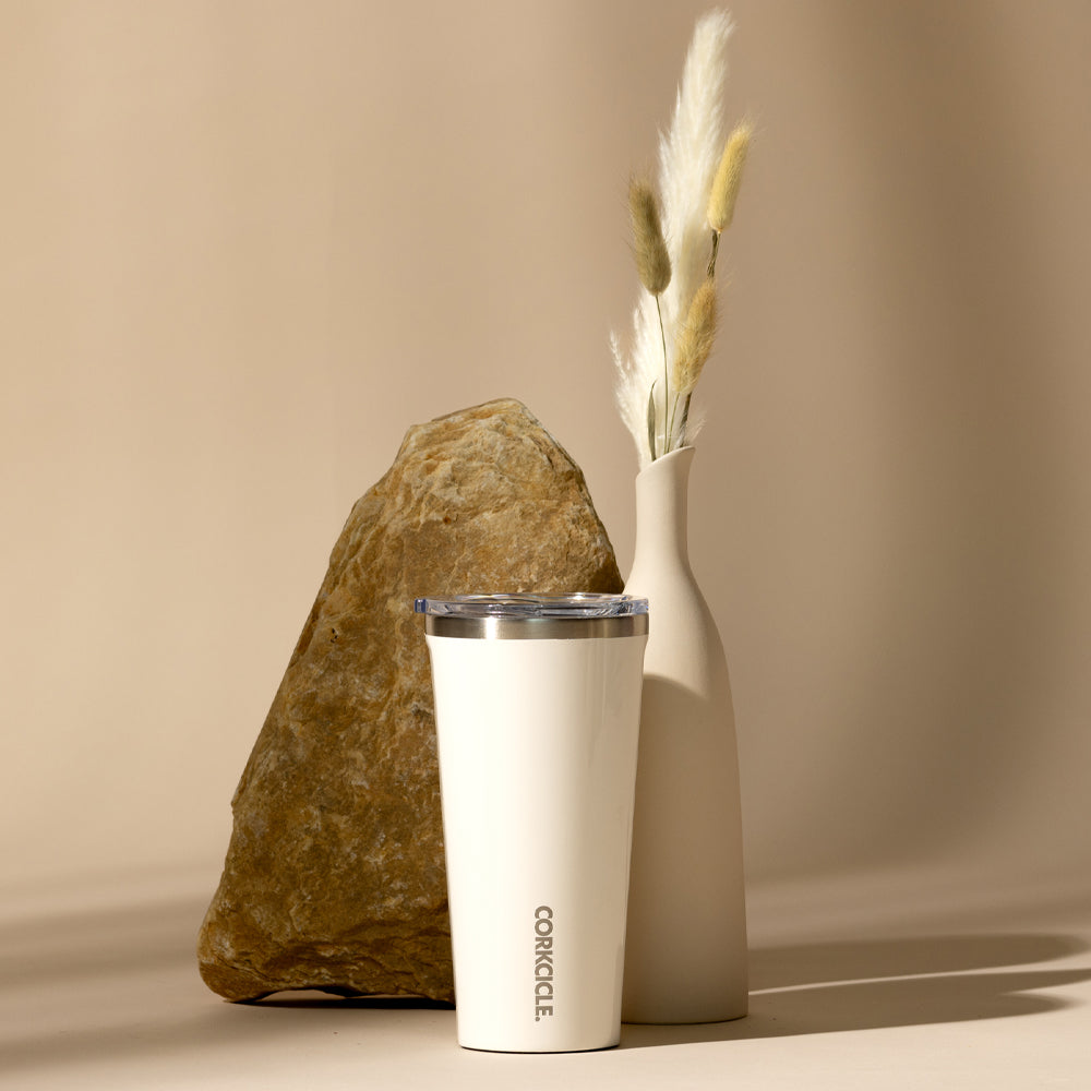 Corkcicle Tumbler - 500ml Gloss White