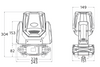 Event Lighting LM75B - 75W Beam Moving Head