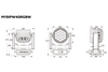 Event Lighting M19IPW40RGBW - 19x 40 W RGBW Outdoor Wash Zoom Head with Pixel Control