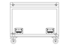 Event Lighting MCASE2VLS - Road Case for Hybrid Moving Head