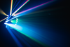 Event Lighting ORBIT2 - 3-in-1 LED Effect Light with Derby, Strobe and Laser