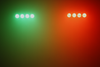 Event Lighting PAN4X1X30 - 4 x 30W COB RGB LED Pixel Control Panel