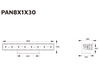 Event Lighting PAN8X1X30 - 8 x 30W COB RGB LED Pixel Control Panel