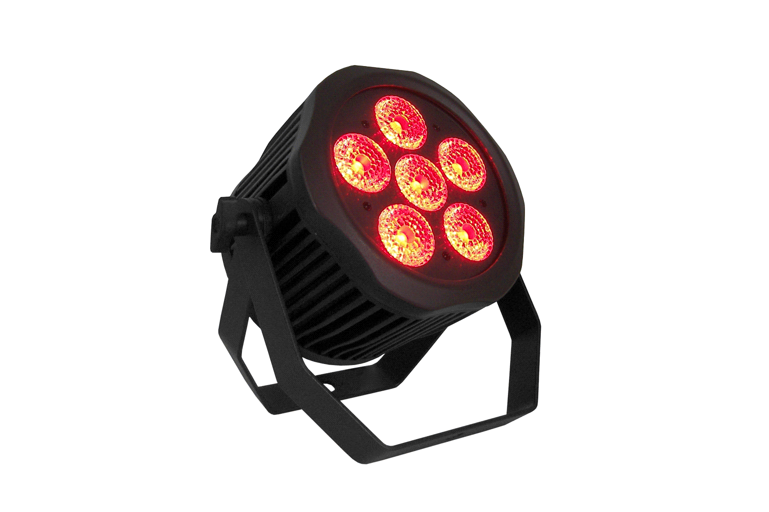 Event Lighting PAR6X12OB2 - Outdoor Battery Parcan with Wireless DMX