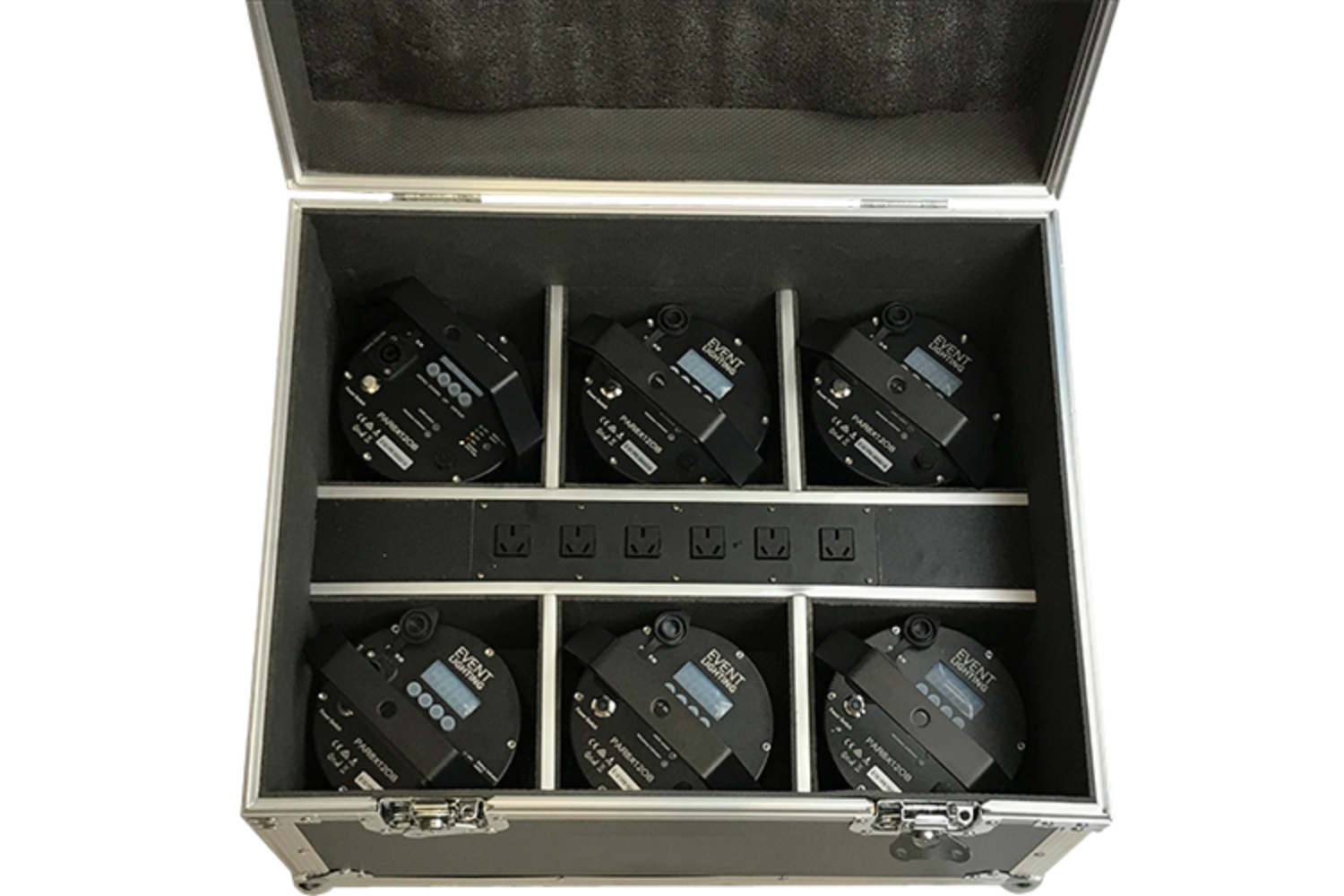 Event Lighting PAR6X12OB2 - Outdoor Battery Parcan with Wireless DMX