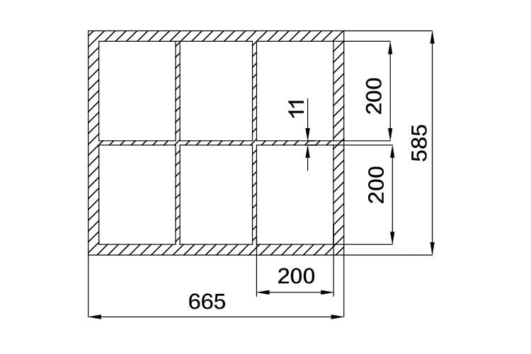 Event Lighting PAR9CASEWC - Road Case for PAR9X15O
