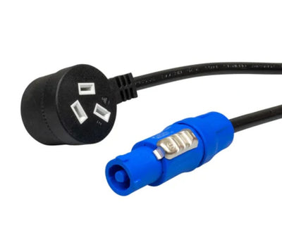 PowerCon Cable to IEC Power Lead or Piggy Back Plug or PowerCon Link Cable