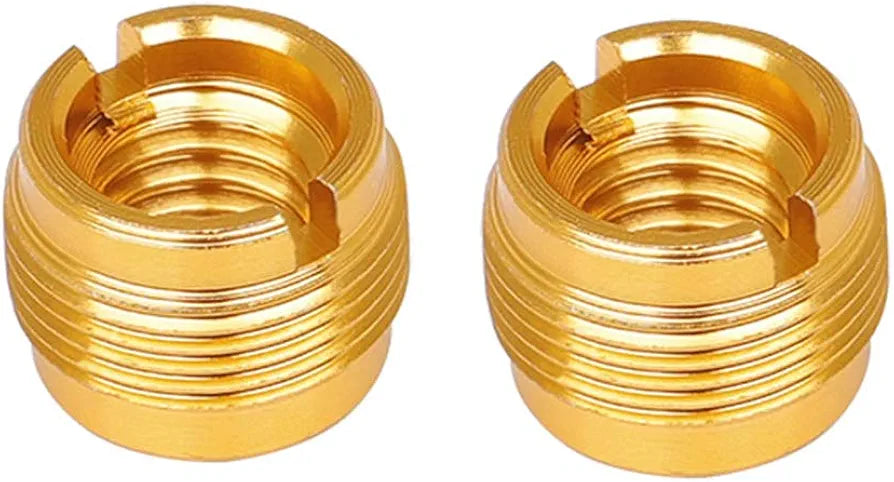 3/8" internal to 5/8" external mic stand adapter concealed type