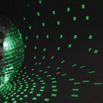 CR Lite 10 inch Mirror Ball with Rotating Motor RGBW Pinspot Set for Home Party